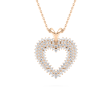 Pavé Open Heart Pendant Sale