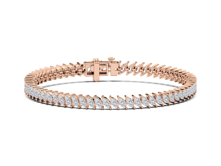 Marquise Vine Tennis Bracelet on Sale