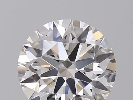 2.05 Carat Round Cut Lab-Created Diamond on Sale