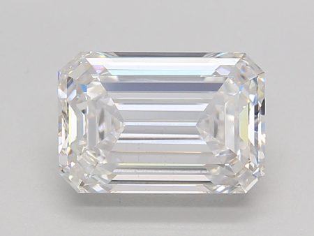 2.61 Carat Emerald Cut Lab-Created Diamond Cheap