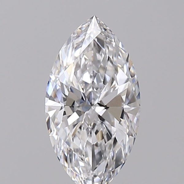 0.88 Carat Marquise Cut Lab-Created Diamond For Sale