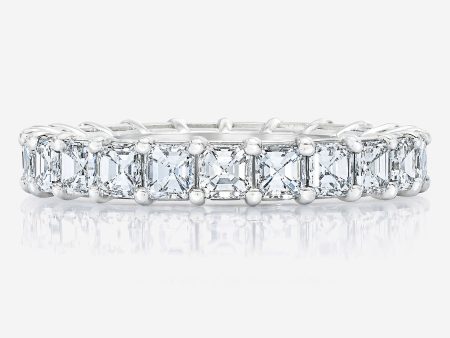 Asscher Diamond Eternity Band Online Sale