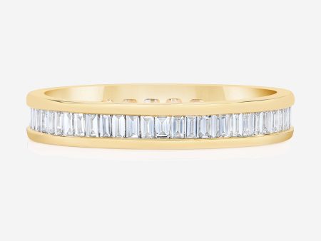 Baguette Diamond Channel Set Eternity Band Online Sale