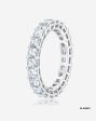 Asscher Diamond Eternity Band Online Sale