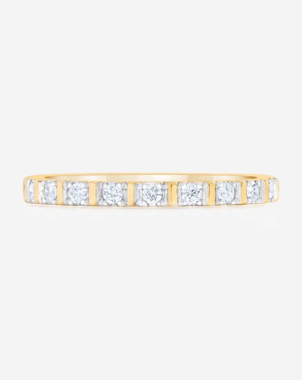 Fluted Diamond Ring Supply