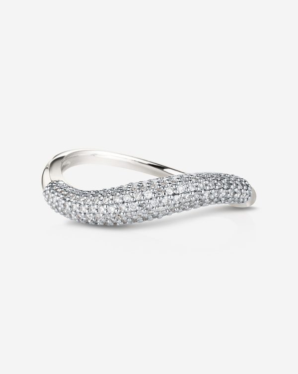 Petite Pavé Movement Cloud Ring on Sale