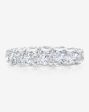 Lab Grown Sideways Oval Eternity Band Supply