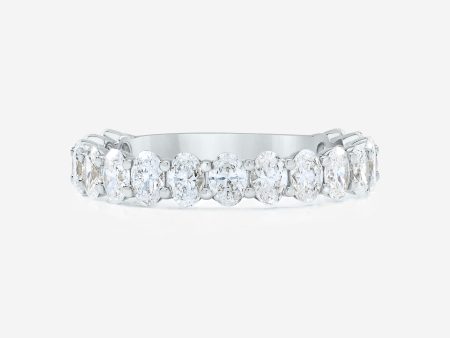 Lab Grown Oval 3 4 Diamond Band Online Sale