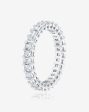 Lab Grown Radiant Diamond Eternity Band For Discount