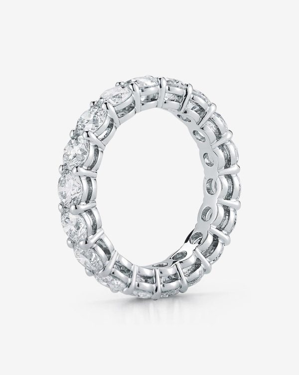 Lab Grown Round Diamond Eternity Band For Cheap