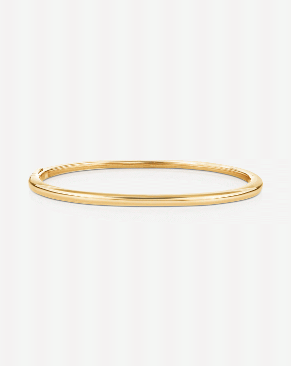 Stackable Gold Cloud Bangle on Sale