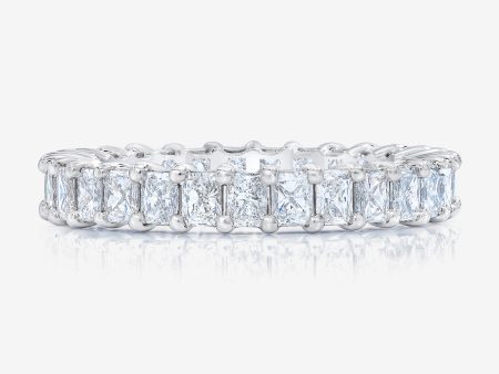 Lab Grown Radiant Diamond Eternity Band For Discount