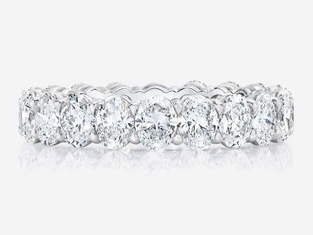 Lab Grown Oval Diamond Eternity Band Fashion