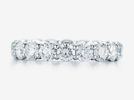 Lab Grown Round Diamond Eternity Band For Cheap