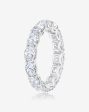 Lab Grown Sideways Oval Eternity Band Supply