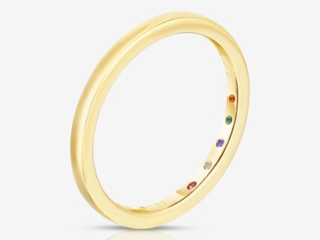 1.5 mm Band with Birthstone Cheap